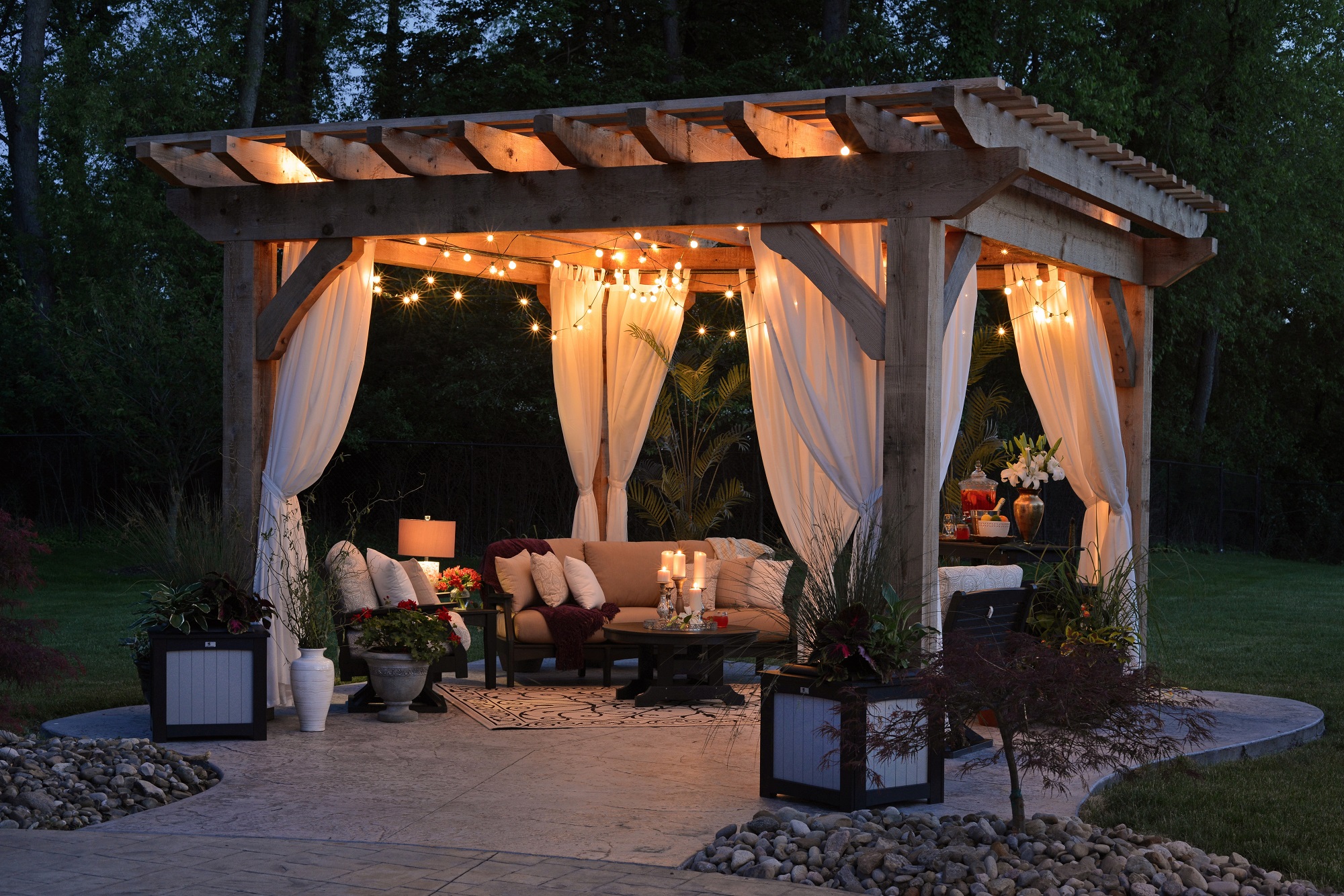 Aménager son jardin avec une pergola