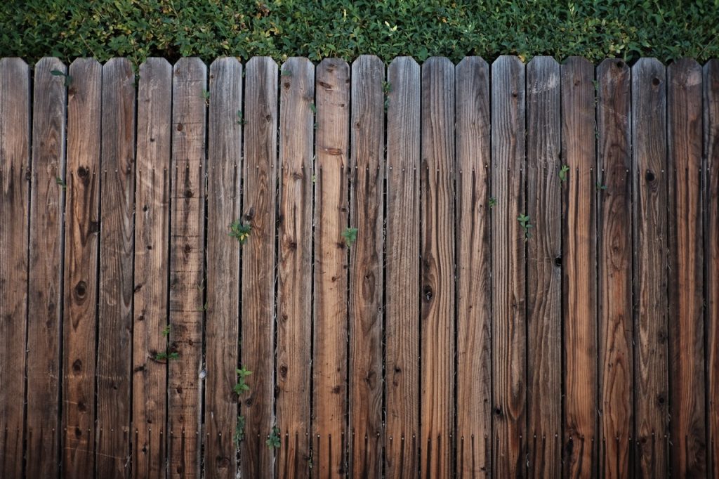 clôture en bois